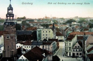 Zielona Góra Panorama- Reprodukcja 1150