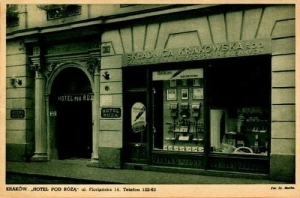 Kraków Hotel pod Różą -Reprodukcja 1459