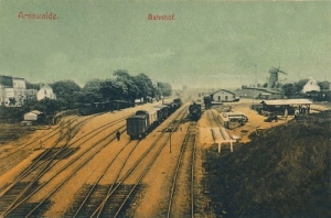 Choszczno Dworzec - Reprodukcja 17594