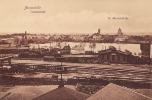Choszczno panorama - Reprodukcja 17595