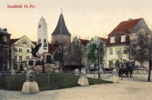 Zalewo pomnik - Reprodukcja 17762