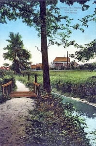 Góra widok na kościół - Reprodukcja 17930