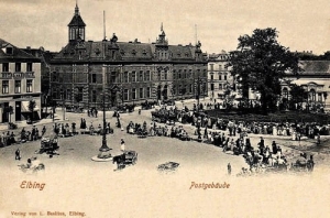 Elbląg Poczta - Reprodukcja 1601