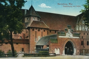 Malbork Marienburg Zamek - Reprodukcja 4343