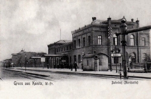 Chojnice Stacja Kolejowa - Reprodukcja 752