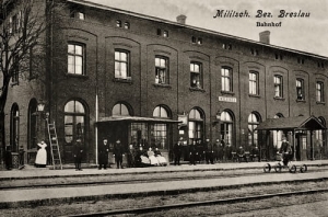 Milicz Dworzec - Reprodukcja 18506
