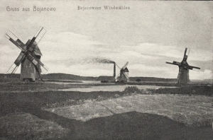 Bojanowo wiatraki  - Reprodukcja 15585