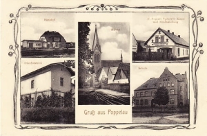 Popielów widokowa - Reprodukcja 18594