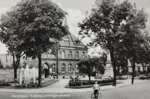 Głogówek poczta pomnik - Reprodukcja 18626
