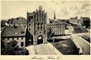 Olsztyn brama - Reprodukcja 18699