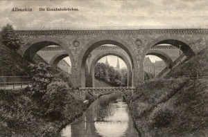 Olsztyn most kolejowy - Reprodukcja 18852