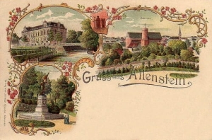 Olsztyn widokowa - Reprodukcja 18858