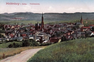 Wałbrzych Panorama - Reprodukcja 1709