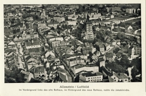 Olsztyn panorama - Reprodukcja 18886