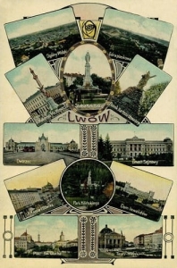 Lwów widokowa - Reprodukcja 2751