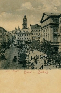 Lwów Rynek - Reprodukcja 2754