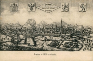 Lwów w XVII stuleciu - Reprodukcja 2781