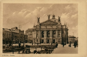 Lwów Teatr - Reprodukcja 2809
