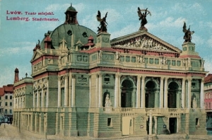 Lwów Teatr - Reprodukcja 2822