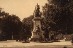 Lwów Pomnik Gołuchowskiego - Reprodukcja 2876