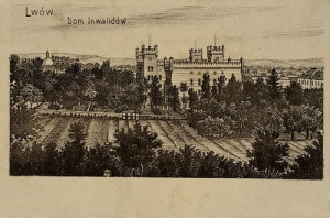 Lwów Dom Inwalidów - Reprodukcja 2904