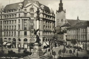 Lwów Plac Mariacki - Reprodukcja 2928