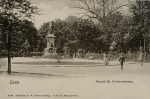 Lwów Pomnik Gołuchowskiego - Reprodukcja 2957