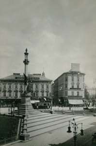 Lwów Plac Mariacki - Reprodukcja 3002