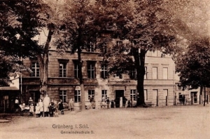 Zielona Góra Gemeinde Schule -Reprodukcja 1616