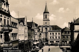 Zielona Góra Rynek -Reprodukcja 1607