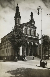 Warszawa ul.Chłodna kościół -Reprodukcja 3056