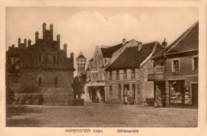Olsztynek Schlossplatz - Reprodukcja 19111