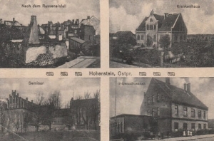 Olsztynek widokowa - Reprodukcja 19136
