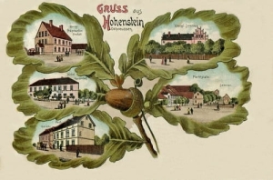 Olsztynek widokowa - Reprodukcja 19137