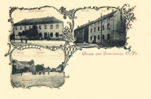 Olsztynek widokowa - Reprodukcja 19140