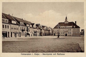 Olsztynek Rynek - Reprodukcja 19150