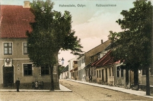 Olsztynek ul. Ratuszowa - Reprodukcja 19155