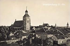Barczewo panorama - Reprodukcja 19159