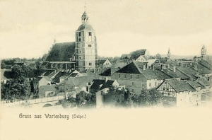 Barczewo panorama - Reprodukcja 19160