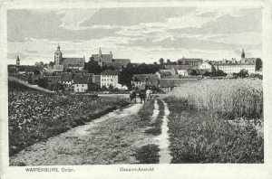 Barczewo panorama - Reprodukcja 19163