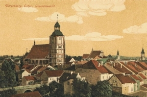 Barczewo panorama - Reprodukcja 19164
