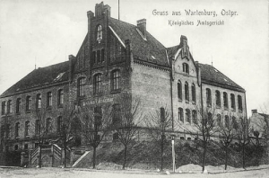 Barczewo Sąd - Reprodukcja 19181