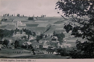 Zwardoń panorama - Reprodukcja 19263