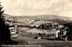 Zwardoń panorama - Reprodukcja 19272