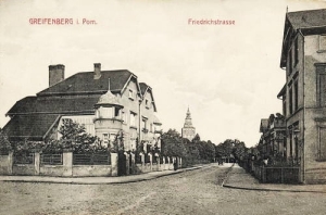 Gryfice Friedrichstr. - Reprodukcja 19314
