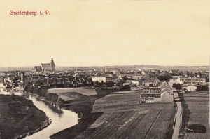 Gryfice panorama - Reprodukcja 19324