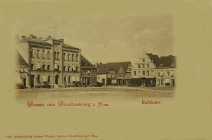 Gryfice Ratusz - Reprodukcja 19344