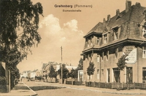 Gryfice Bismarckstr. - Reprodukcja 19345