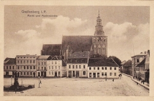 Gryfice Rynek - Reprodukcja 19369
