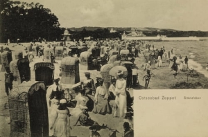 Sopot plaża - Reprodukcja 4216